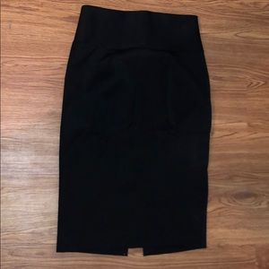 Black Express Pencil Skirt